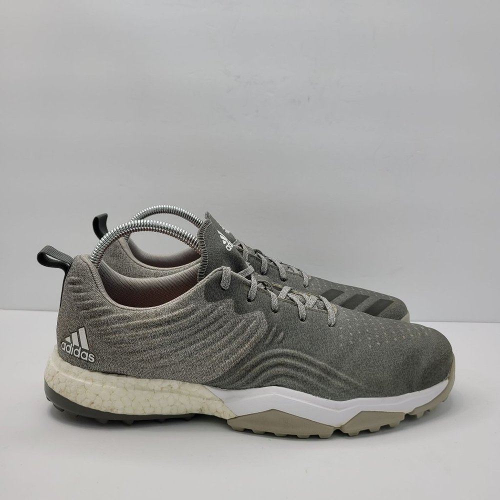 Adidas Adipower 4orged S 2018 Men's Golf Shoes Grey White DA9430 US Size 12.5